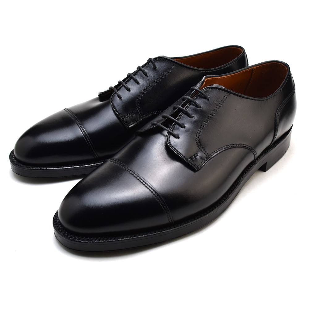 オールデン ドレス ビジネス 革靴 紳士靴 ブルチャー ブラック 971 メンズ ALDEN Straight TIP BLUCHER