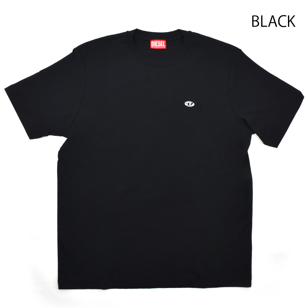 休日限定 Tシャツ ディーゼル DIESEL メンズ クルーネック カットソー トップス