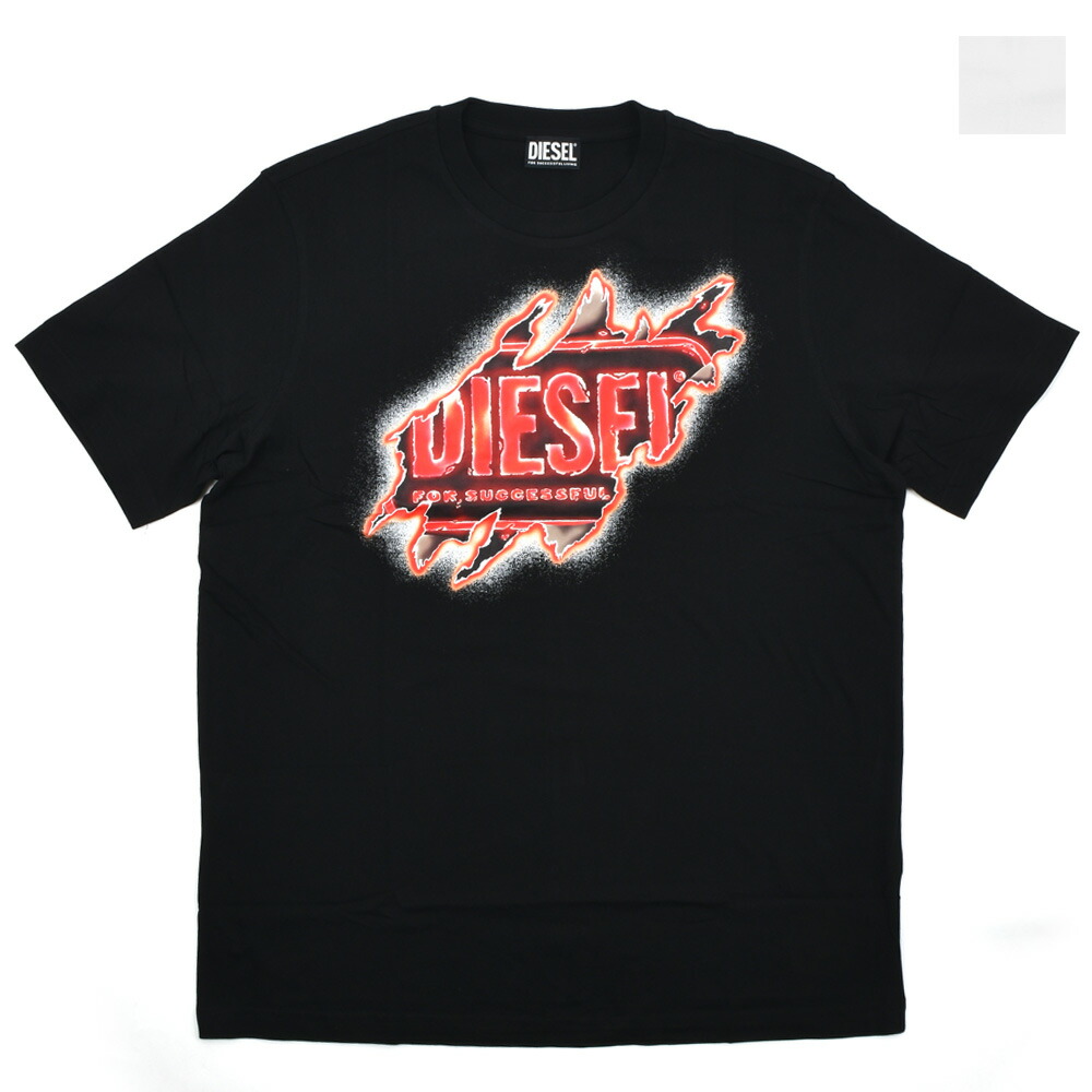【国内発送】DIESEL Tシャツ 半袖 ロゴT a097540aaxj DIESEL ディーゼル Tシャツ メンズ カットソー クルーネック
