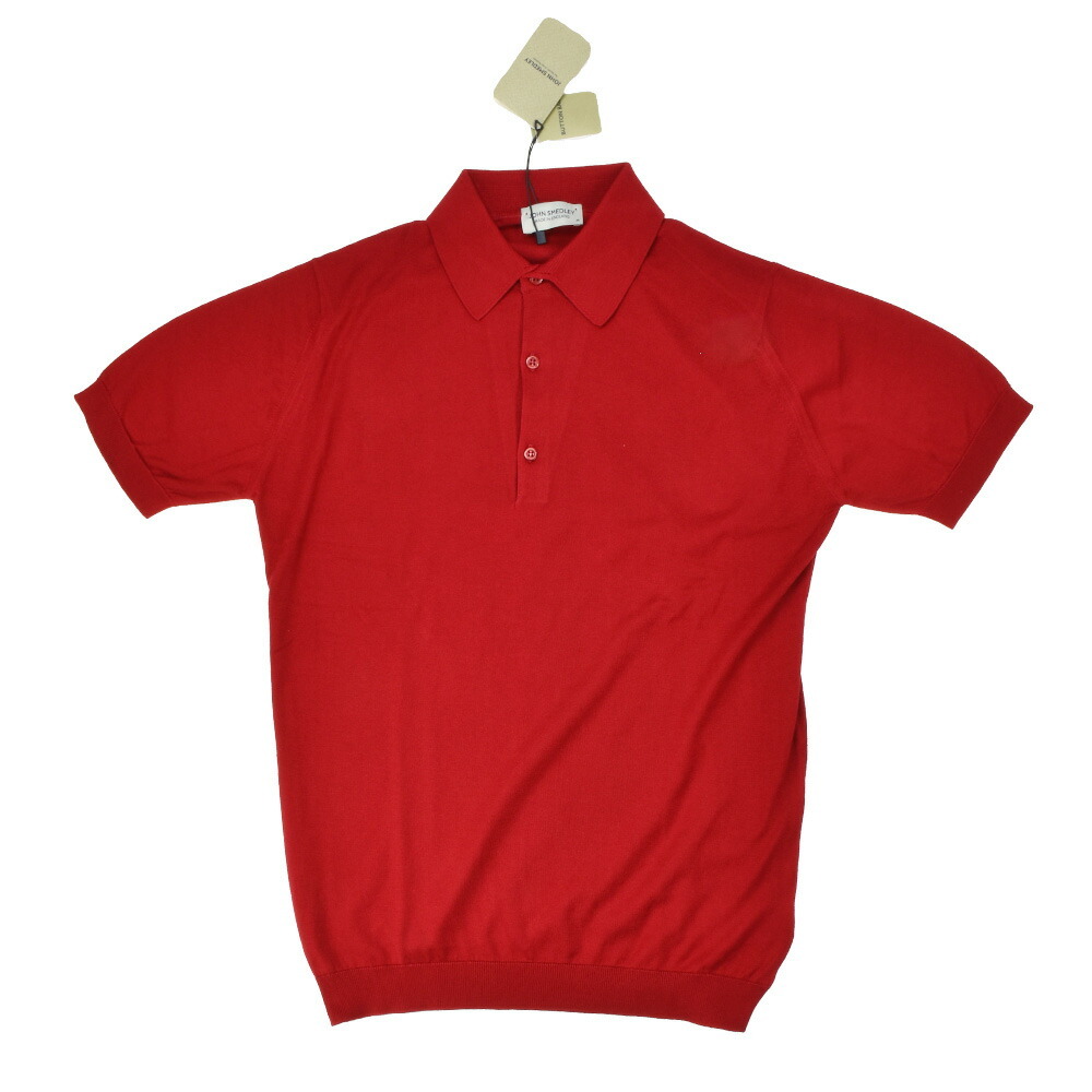 JOHN SMEDLEY 半袖ポロシャツ 赤 レッド S Blaze Red JOHN SMEDLEY 半袖ポロシャツ 赤 レッド S Blaze Red - メルカリ