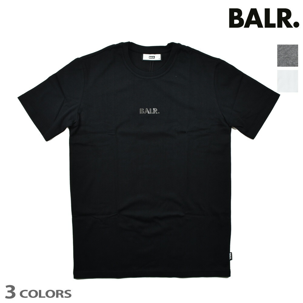 新品定価3万】BALR. 長袖Tシャツ METAL ブラック M-