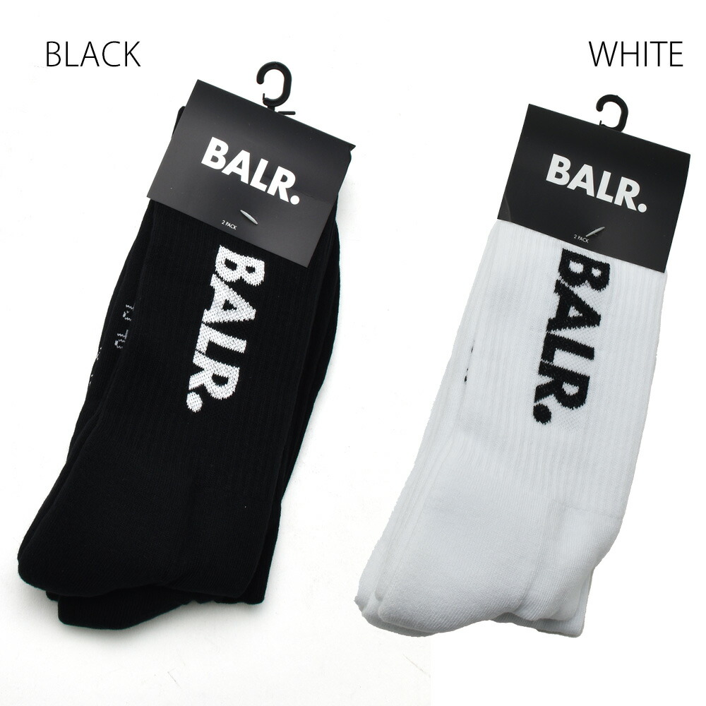 新品未使用タグ付き。BALR.ハイソックス 2足セット - 通販