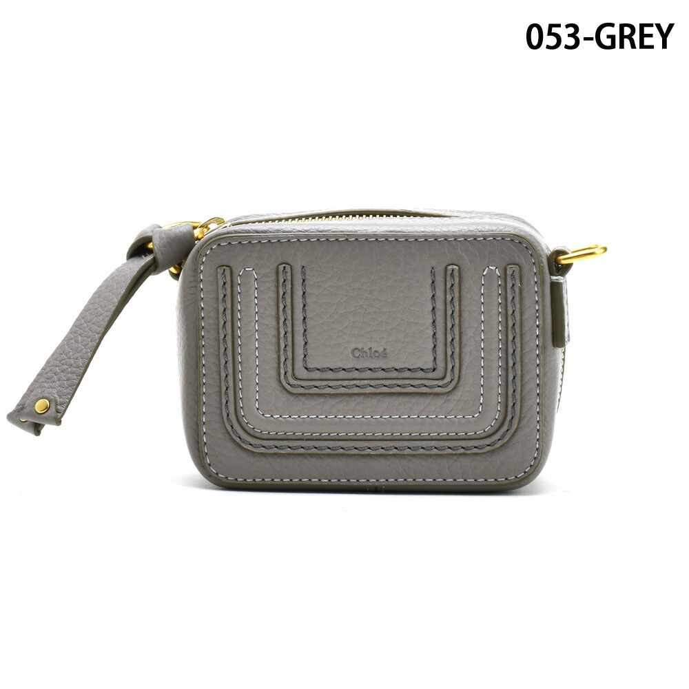 Chloe クロエ ポーチ ショルダーバッグ マーシー タン グレー