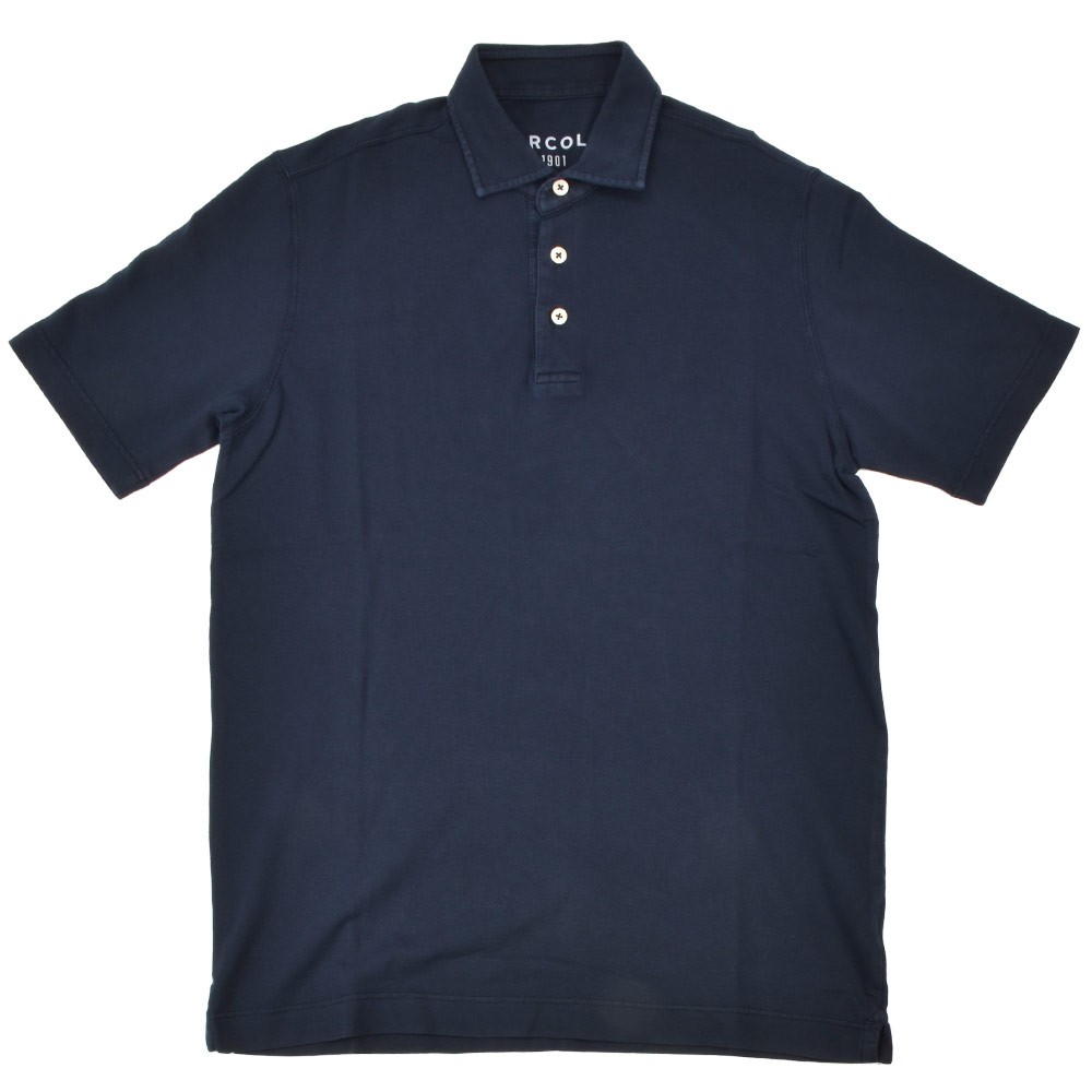 CIRCOLO 1901 チルコロ ポロシャツ トップス 半袖 ネイビー NAVY