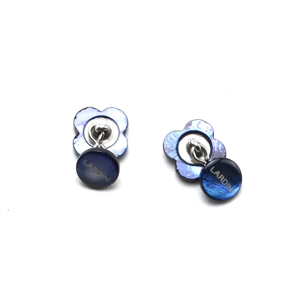 ラルディーニ CNBOX19 CNC119 800BC CUFFLINKS BLUE カフスボタン 