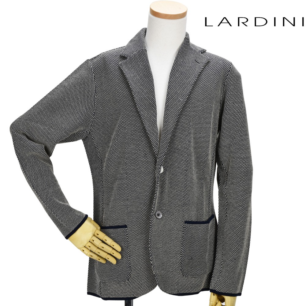 ラルディーニ テーラードジャケット 2つボタン ニット カジュアル ネイビーミックス メンズ LARDINI JACKET  :lar-m1952003850be:クラウドシューカンパニーYahoo!店 - 通販 - Yahoo!ショッピング