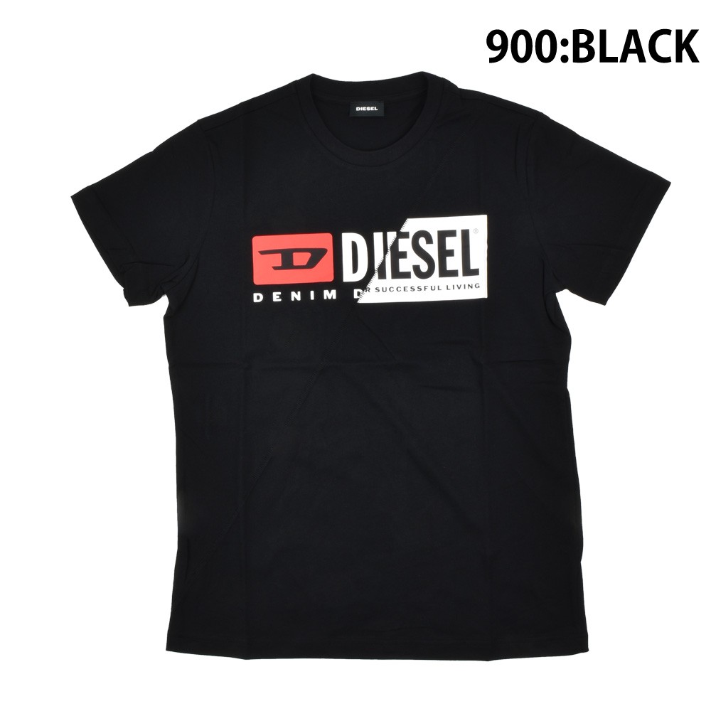 DIESEL 【SALE】ディーゼル WロゴTシャツ カットソー クルー