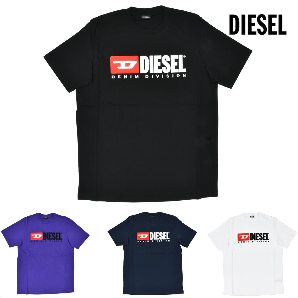 DIESEL ディーゼル くり抜きロゴTシャツ ブラック 黒｜Yahoo