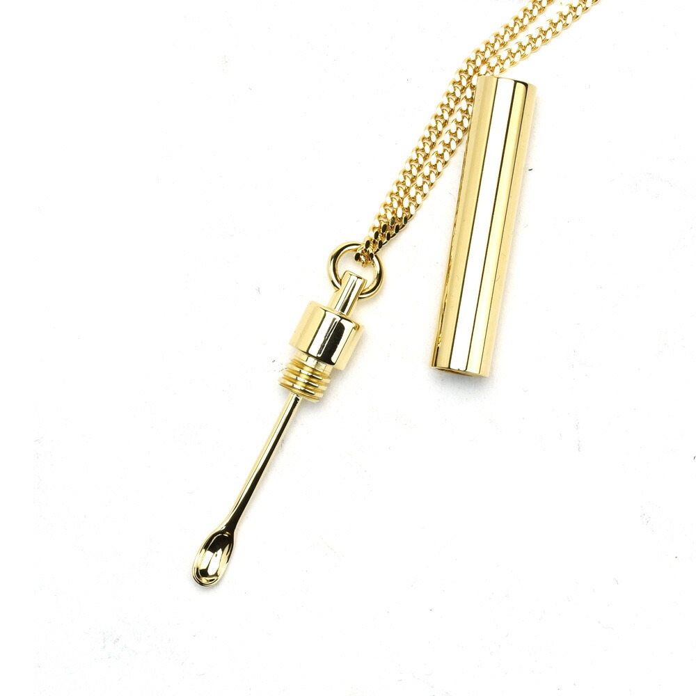 ヴェトモン パウダーネックレス ペンダント ゴールド 真鍮 GOLD  