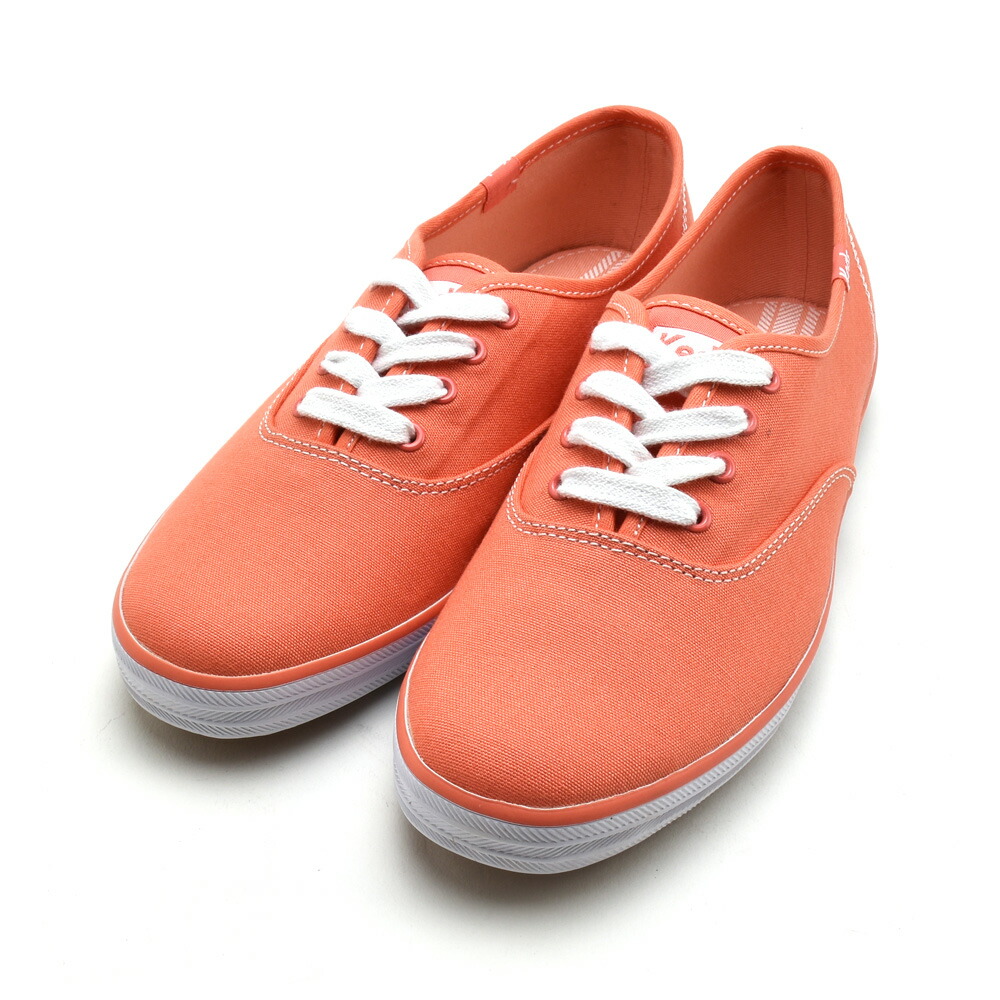 ケッズ keds チャンピオン オックスフォード レディース スニーカー キャンバス オレンジ Keds CHAMPION OX CORAL :keds-wf52426:クラウドシューカンパニーYahoo!店  - 通販 - Yahoo!ショッピング