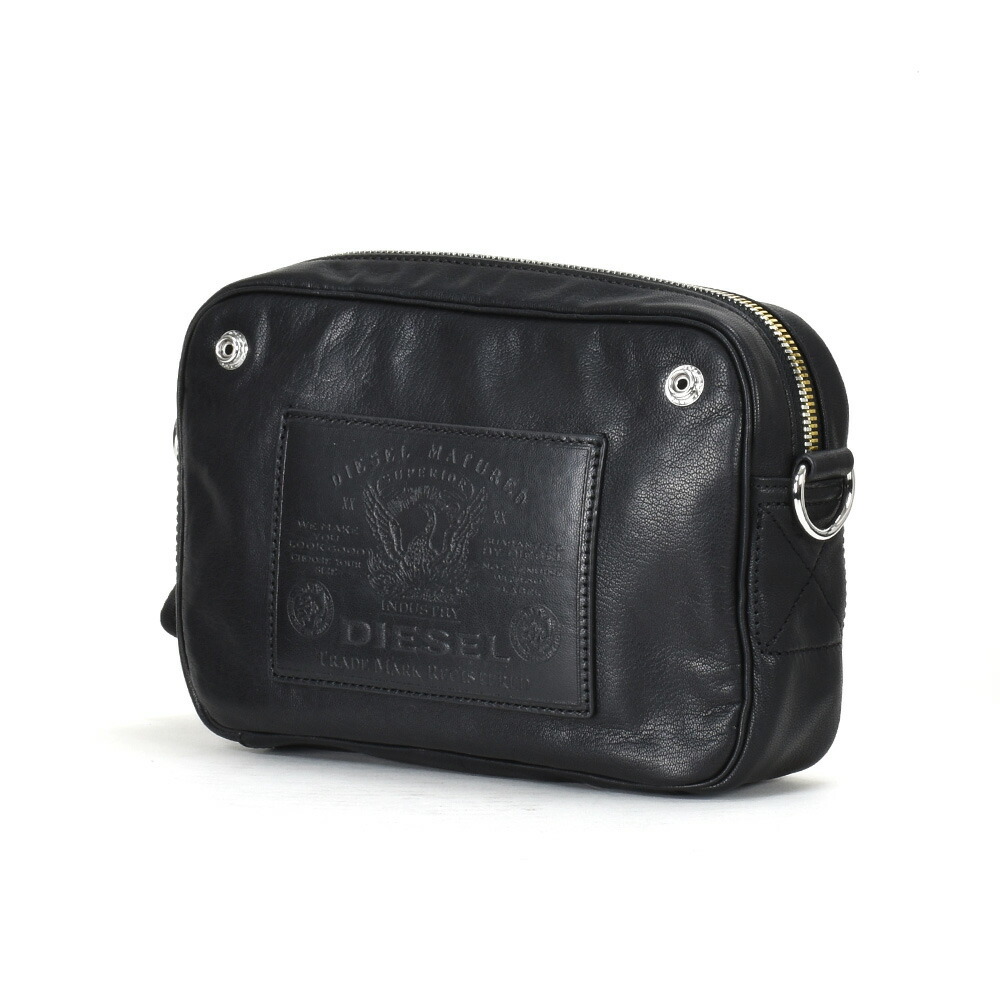 DIESEL ブラック ショルダーバッグ