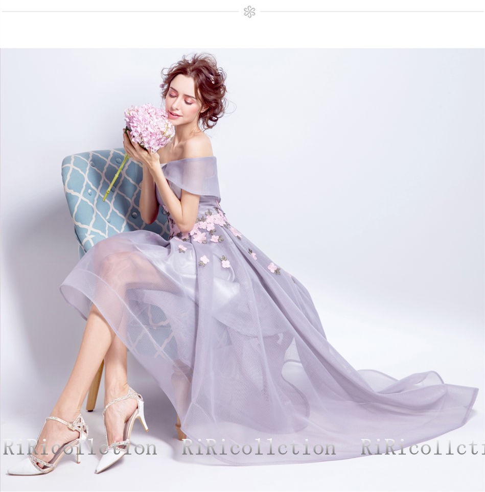 国内配送 ウェディングドレスドレス花びら春ミモレ丈櫻ピンクピンクカラードレス結婚式披露宴刺繍 プリンセスライン 開店祝い Financierilimitado Com Br