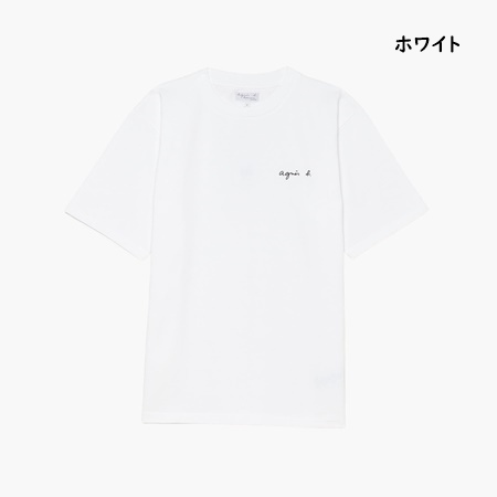 【送料無料】【ラッピング無料】アニエスベー agnes b Tシャツ ロゴTシャツ 綿100％