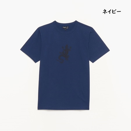 【送料無料】【ラッピング無料】アニエスベー agnes b Tシャツ レザールTシャツ 日本製 綿100%｜clover-leaf｜02