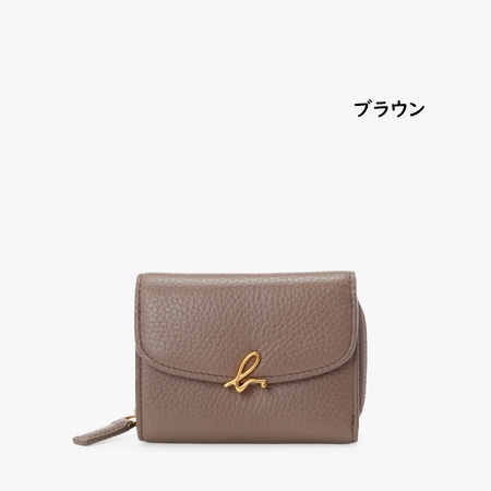 アニエスベー agnes b 財布 ミニ財布 折財布 ミニウォレット The bの画像