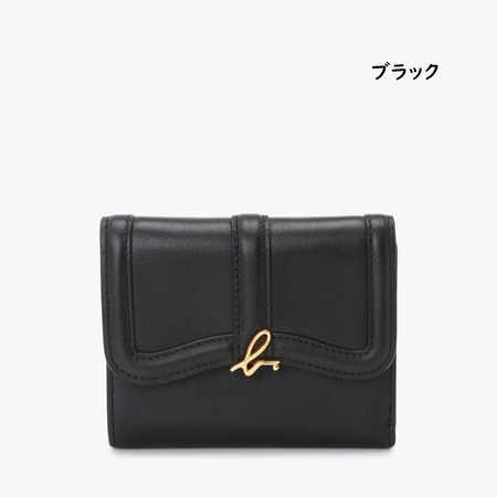 アニエスベー agnes b 財布 折財布 レザー 三つ折り ウォレット Ingridの画像