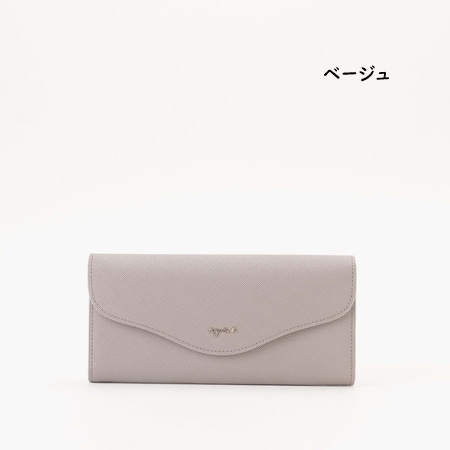 アニエスベー agnes b 財布 長財布 レザー ロングウォレット avaの画像