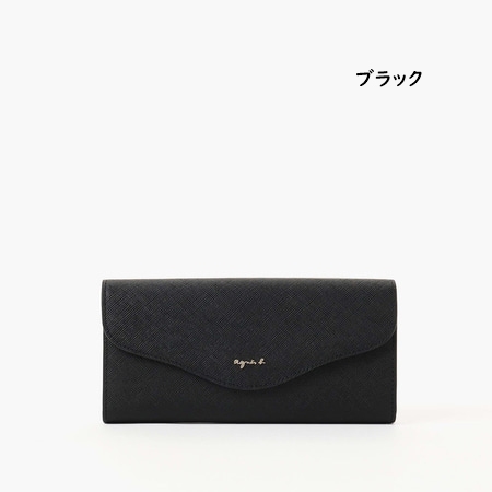 アニエスベー agnes b 財布 長財布 レザー ロングウォレット avaの画像