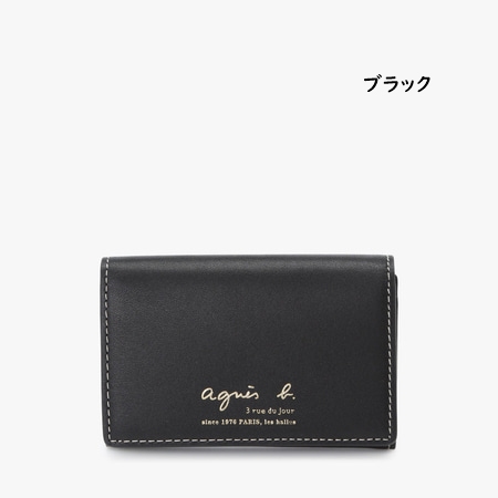 agnes b.（アニエスベー） agnes b カードケース 名刺入れ レザー