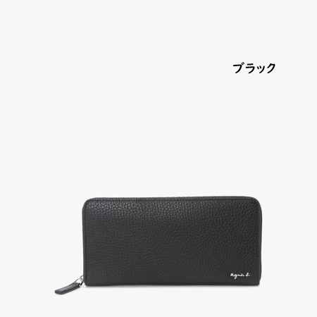 agnes b.（アニエスベー） agnes b 財布 長財布 レザー ラウンドジップ