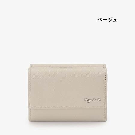アニエスベー　ベージュ 二つ折り財布 アニエスベー 財布 二つ折りのおすすめ人気商品一覧 通販 - Yahoo