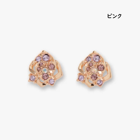 【送料無料】【ラッピング無料】アナスイ ANNASUI ピアス 薔薇モチーフの画像