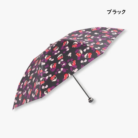 新品　アナスイ　折りたたみ傘　チェリー　かさ　ANNA SUI ANNA SUI 【 SUI（アナ スイ）】チェリープリント晴雨兼用