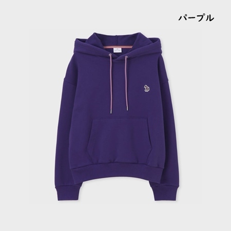 【送料無料】【ラッピング無料】ポールスミス Paul Smith パーカー スウェット ウィメンズ ゼブラワッペン パーカ 綿100% Paul Smith 【送料無料】【ラッピング無料】ポールスミス