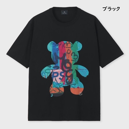 Paul Smith（ポール・スミス） Tシャツ Graffiti Bear 半袖 綿100