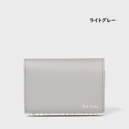 Paul Smith（ポール・スミス） 財布 折財布 メタルシャドーストライプ