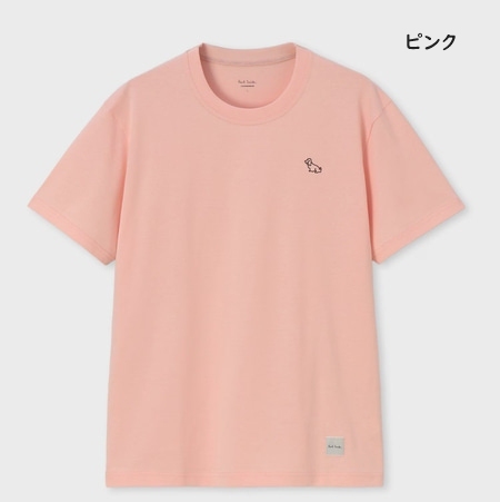 ポールスミス Paul Smith Tシャツ Dog Embroidery 半袖Tシャツ 綿100