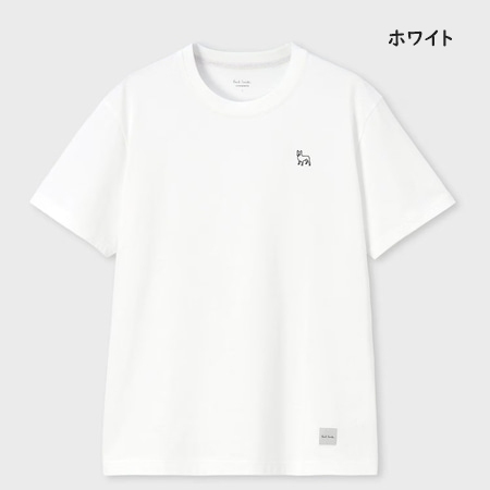 ポールスミス Paul Smith Tシャツ Dog Embroidery 半袖Tシャツ 綿100