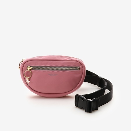 サマンサタバサプチチョイス Samantha Thavasa Petit Choice ボディバッグ シンプルロゴナイロンウエストポーチ(10650円)