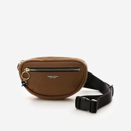 サマンサタバサプチチョイス Samantha Thavasa Petit Choice ボディバッグ シンプルロゴナイロンウエストポーチ サマンサタバサプチチョイス Thavasa Petit Choice