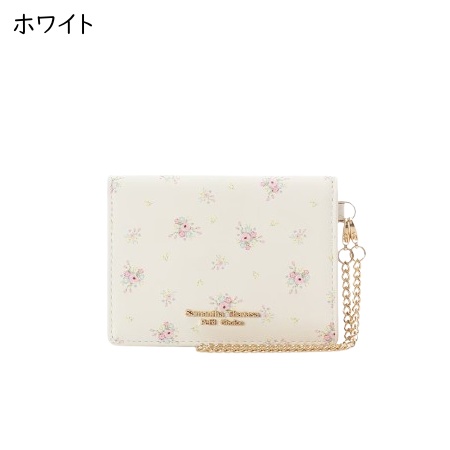 サマンサタバサプチチョイス Samantha Thavasa Petit Choice パスケース フラワーコレクション 花柄 通勤 通学 レディース_1