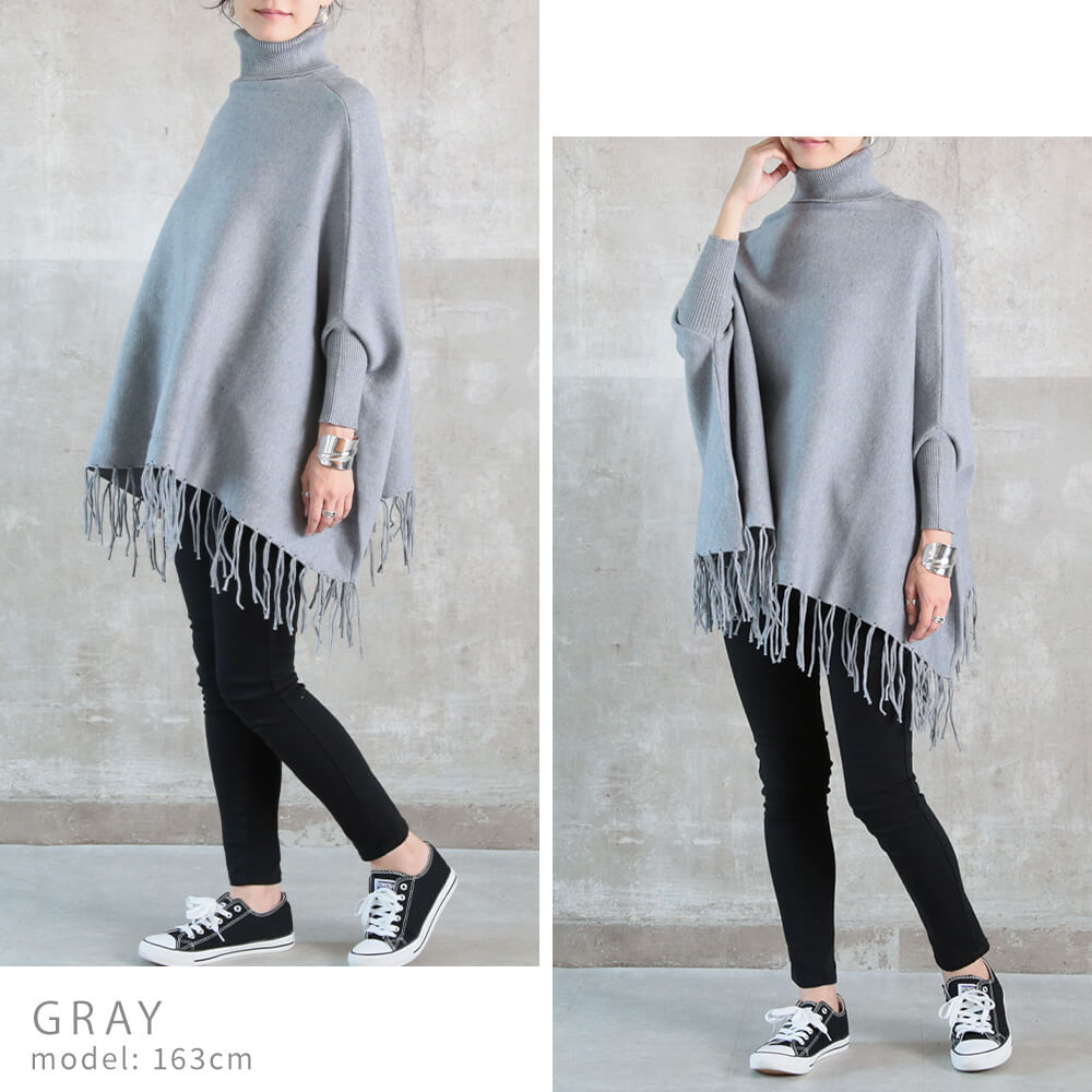 ニット セーター セーターレディース ポンチョ プルオーバー 体型