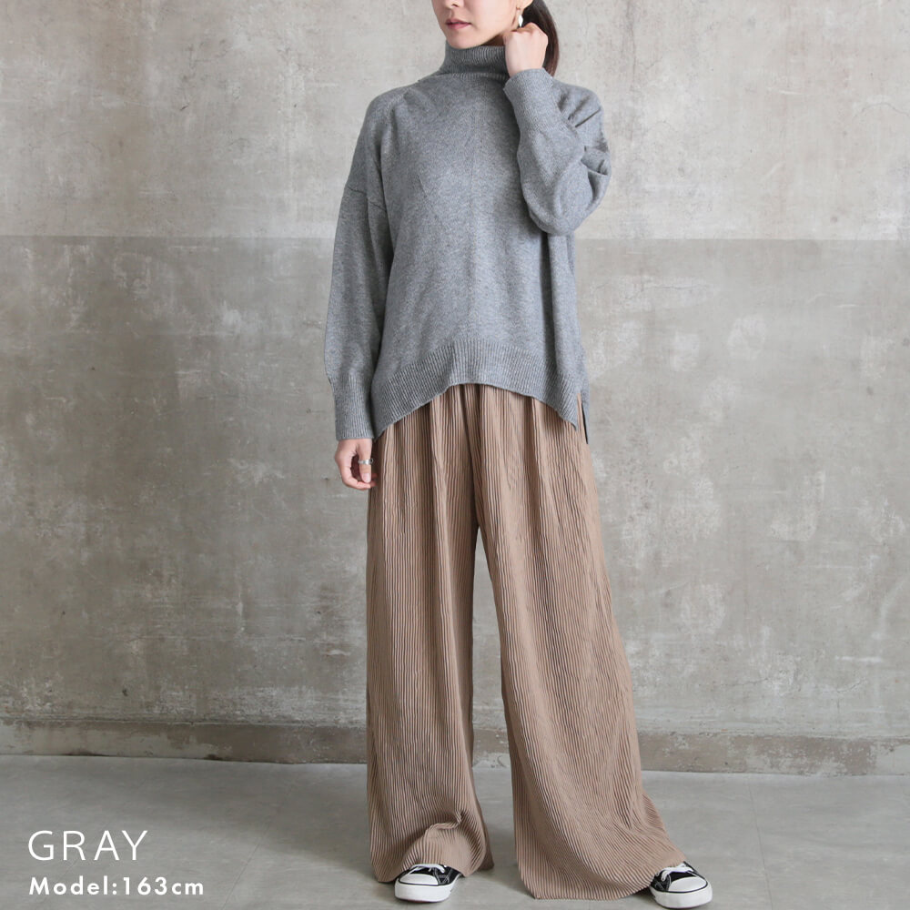 ニット レディース トップス おしゃれ 可愛い タートルネック