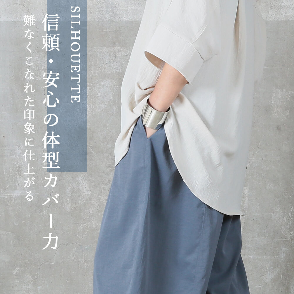 美品 プラージュ 24SS リネンドルマンシャツ 水色 ライトブルー 麻100% Plage（リネン ・ シャツ/ブラウス(長袖/七分)）のフリマ