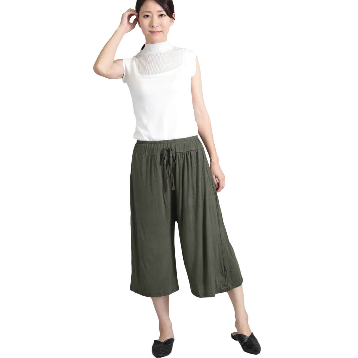 フレアパンツ レディース ダンス 夏 ガウチョパンツ 春夏 春