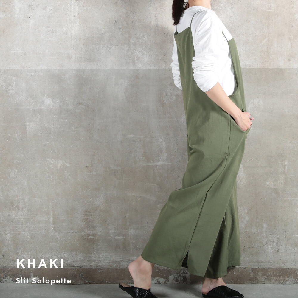 即納 M〜3L サロペット パンツ レディース 大人可愛い 大きい