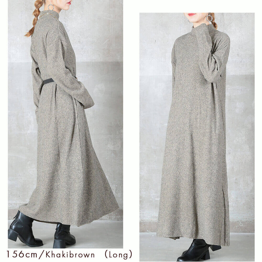 ニットワンピース ニットワンピ リブニット ワンピース ニット ワンピ