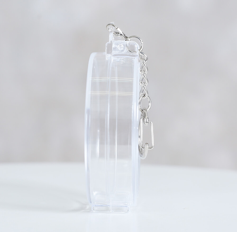 推し活 アクリルケース キーホルダー型 クリアケース アクスタ トレカ