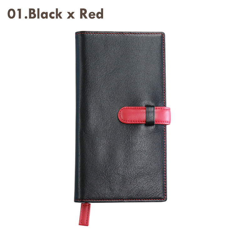 CLuaR 名入れ可 手帳カバー B6変型 縦長スリム 本革 牛革 革 レザー