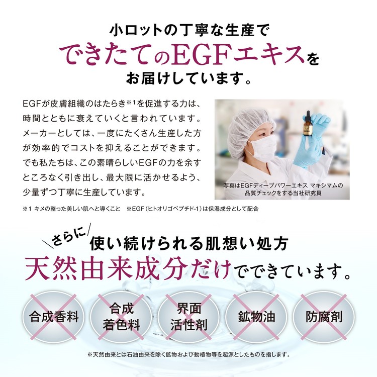 CLUEiD（クルード） egf 美容液 原液 シワ たるみ ほうれい線