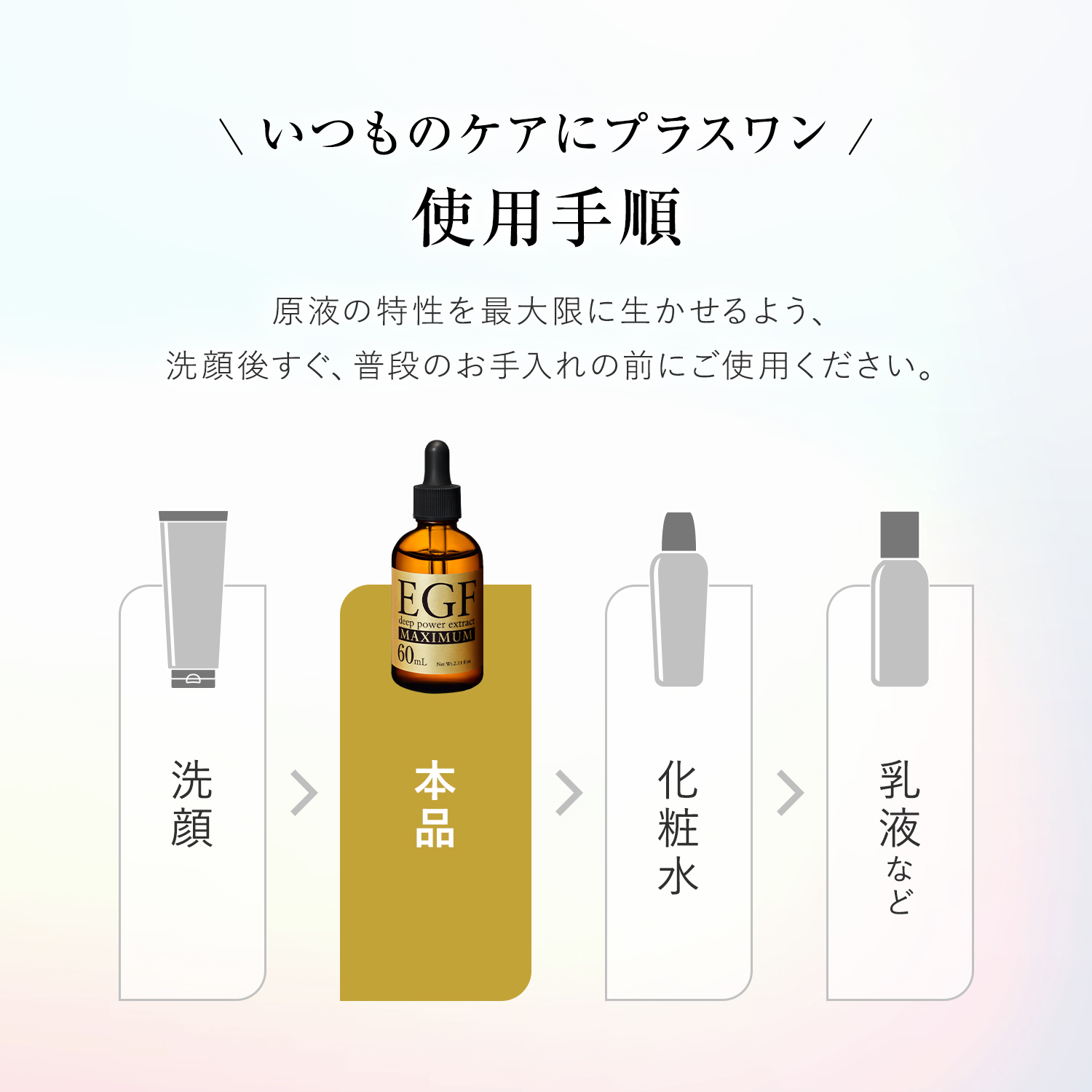 CLUEiD（クルード） egf 美容液 原液 シワ たるみ ほうれい線