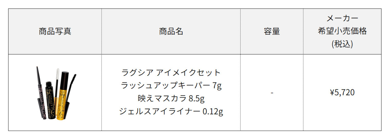 お得 セット コスメ 福袋 2022 ギフト マスカラ下地 透明 フィルム「ラグシア アイメイクセット（ラッシュアップ+マスカラ+ ジェルライナーダークブラウン）」 :1001-5803:国産 化粧品 クルード 美人生活 - 通販 - Yahoo!ショッピング