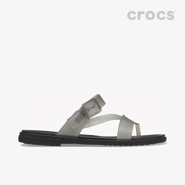 クロックス サンダル 《Ws》 Tulum Translucent Toe Post Ws トゥルム...