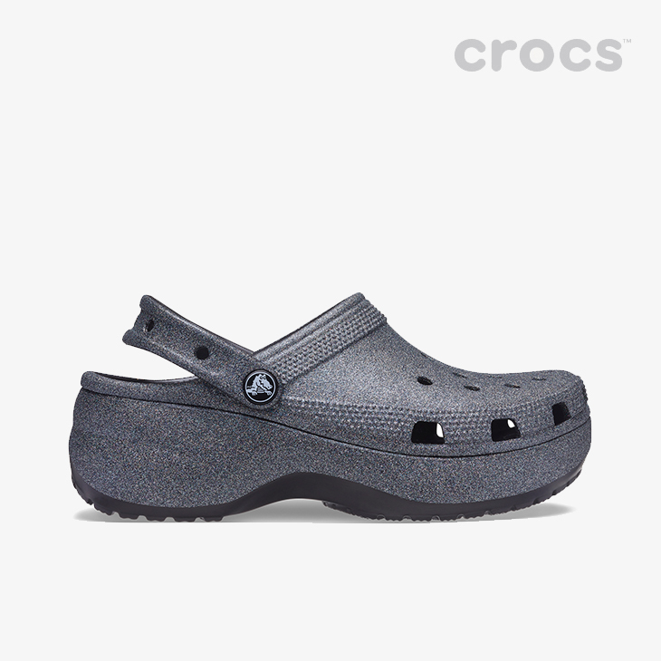 クロックス《レディース》クラシック プラットフォーム グリッター 2.0 クロッグ/ブラック/ CROCS/W Classic Platform Glitter  II Clog/Black :207770-001:クラスティックR - 通販 - Yahoo!ショッピング