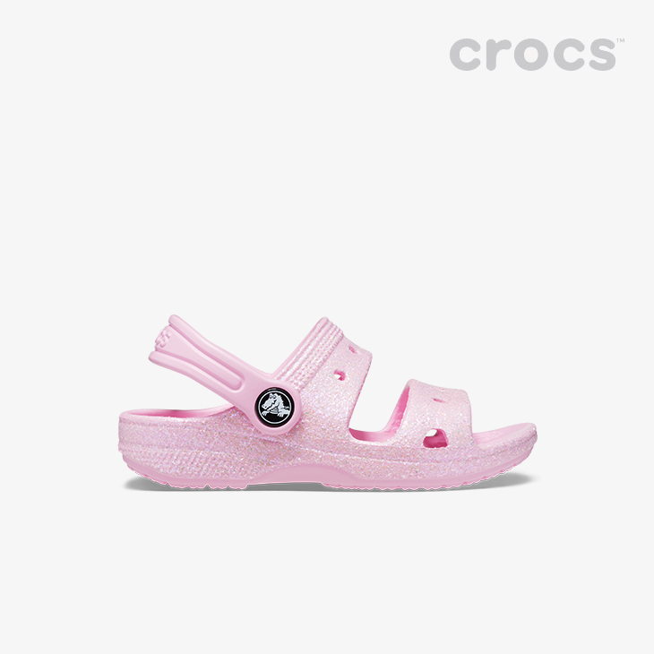 クロックス サンダル 《Ks》 Classic Crocs Glitter Sandal T クラッ...