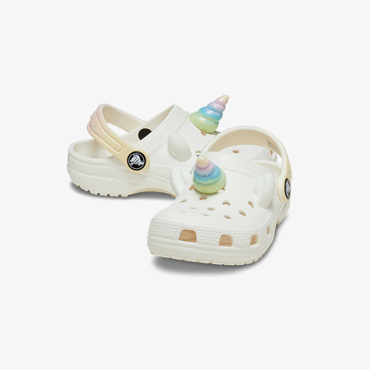 クロックス サンダル 《Ks》 Classic I AM Rainbow Unicorn Clog ...